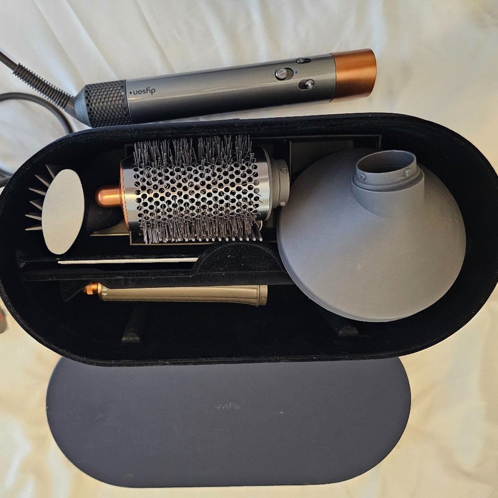 Dyson - Airwrap Multi-styler Complete Long Diffuse System - Nickel/Copper